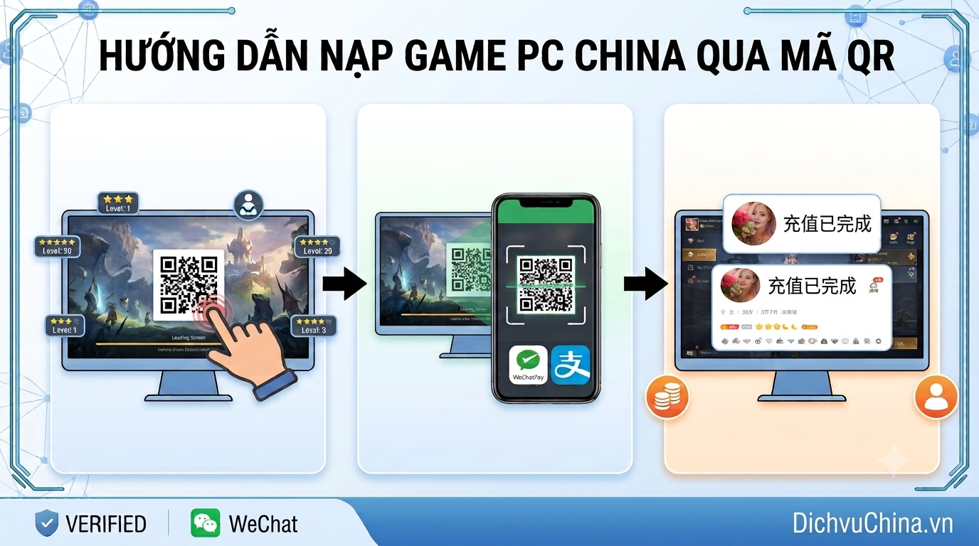 Nạp Game qua mã QR
